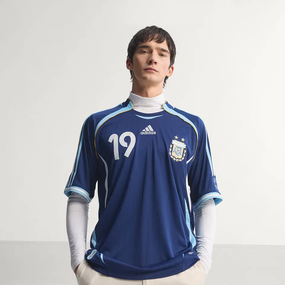 Camisola Alternativa Argentina 2006 - Retro 1