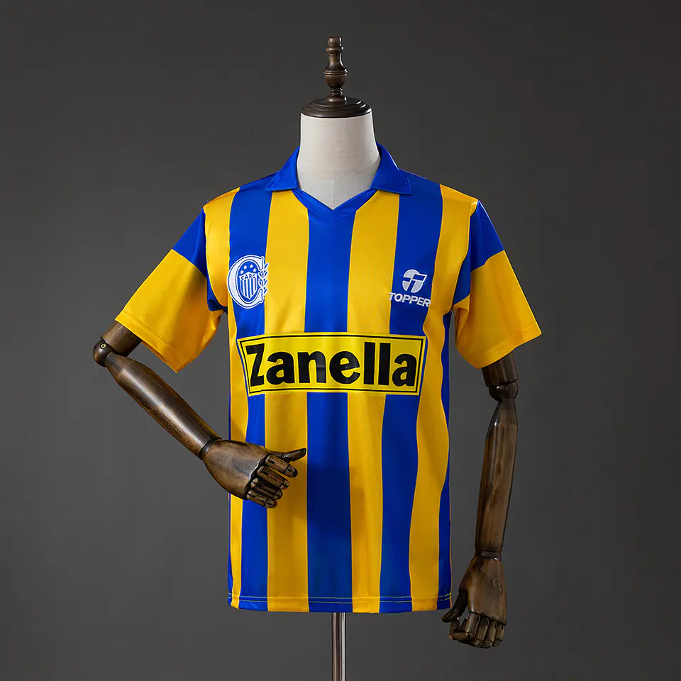Camisola Principal Atlético Rosario Central 87/88 - Retro 2