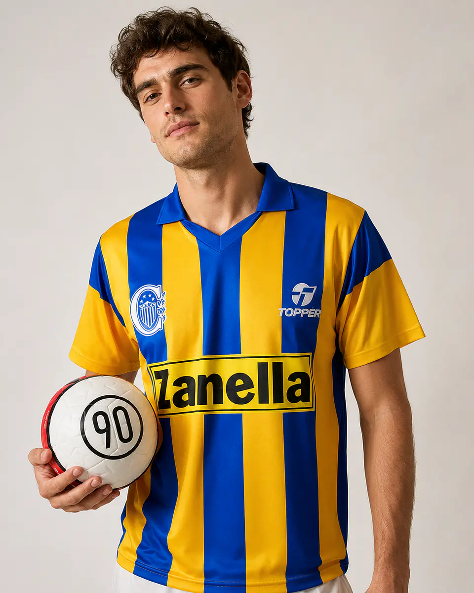 Camisola Principal Atlético Rosario Central 87/88 - Retro 1