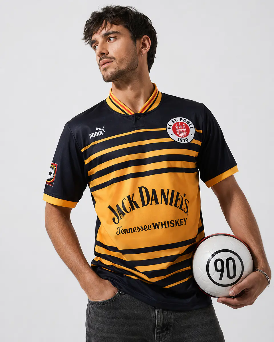 Camisola St. Pauli 1998 Alternativa - Retro 1