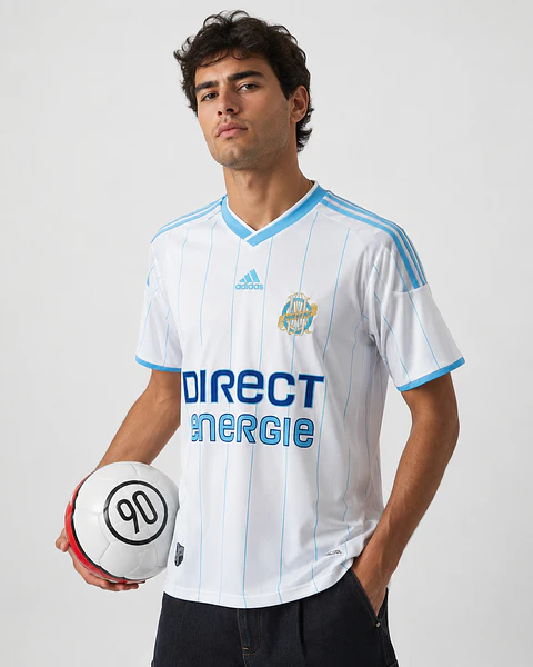 Camisola Olympique de Marselha 09/10 Principal - Retro 