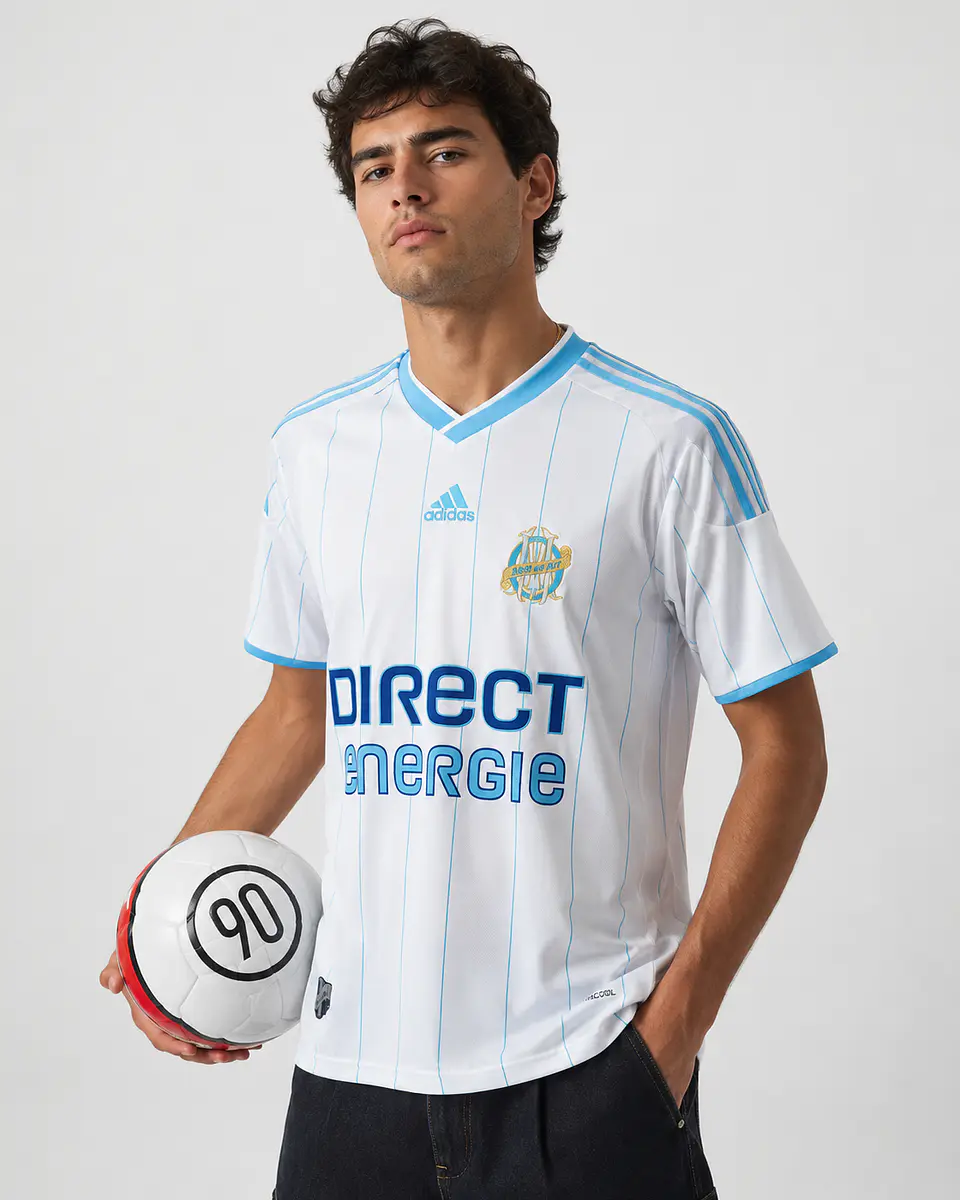 Camisola Olympique de Marselha 09/10 Principal - Retro  1