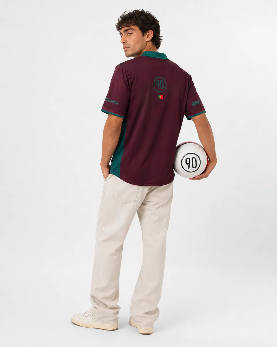 Camisola Portugal x Cactus Jack x Total 90 - 2026 2