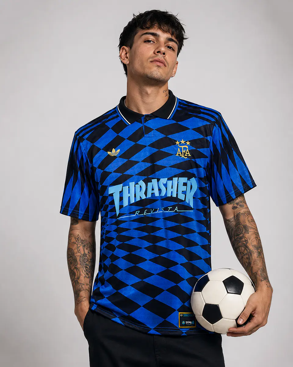 Camisola Argentina x Trasher 2026 1