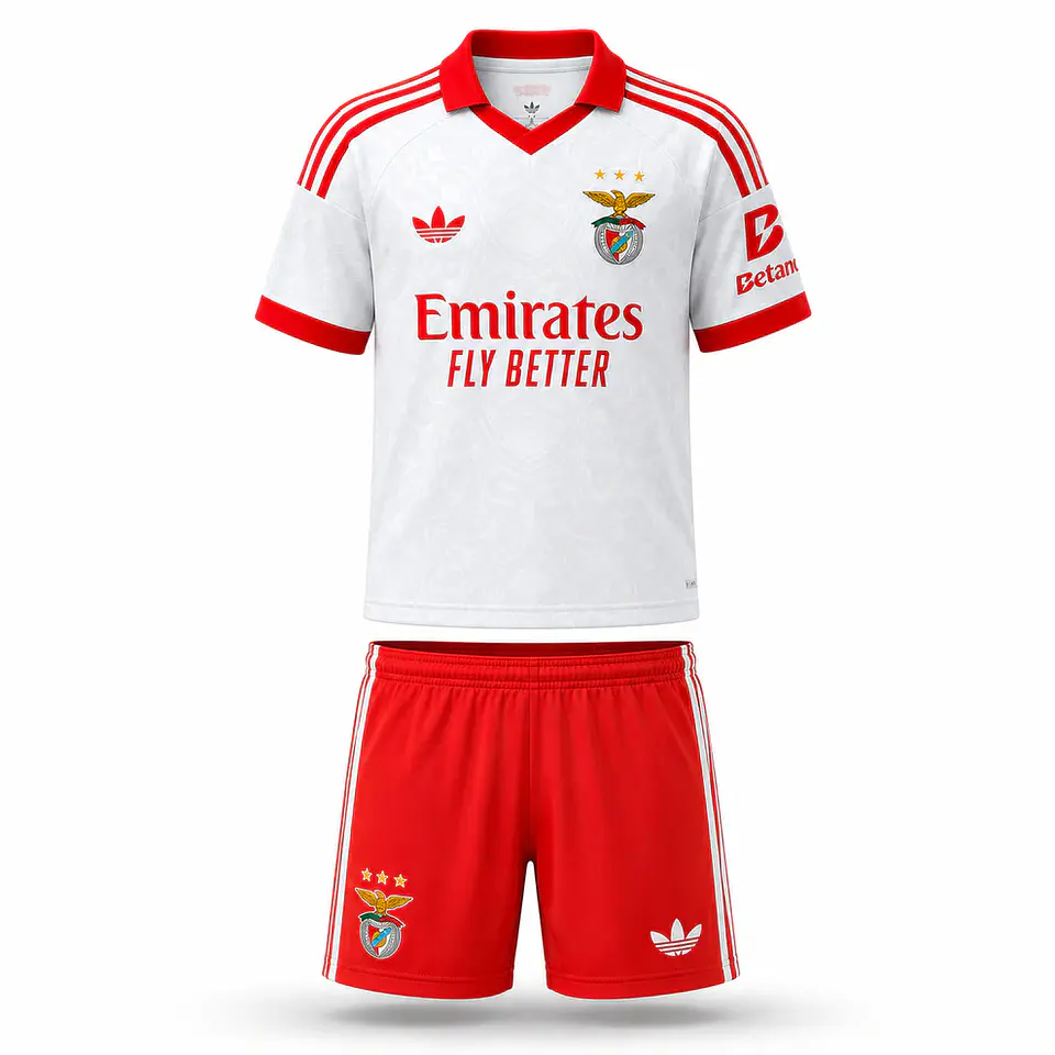 Conjunto SL Benfica Alterntivo Equipamento 2026-2027 Criança 2