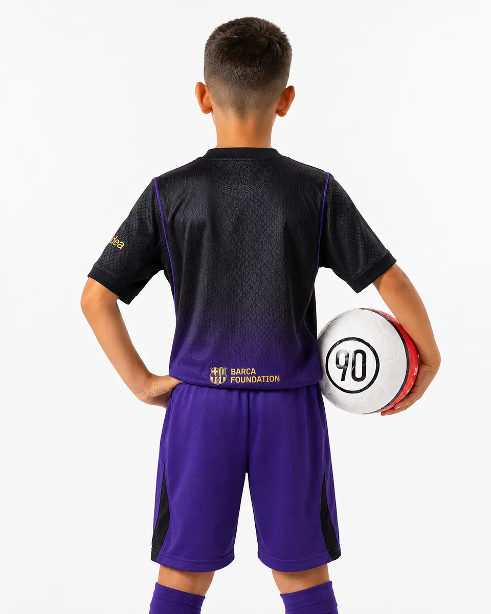 Conjunto Barcelona Alternativo Equipamento 2026-2027 2