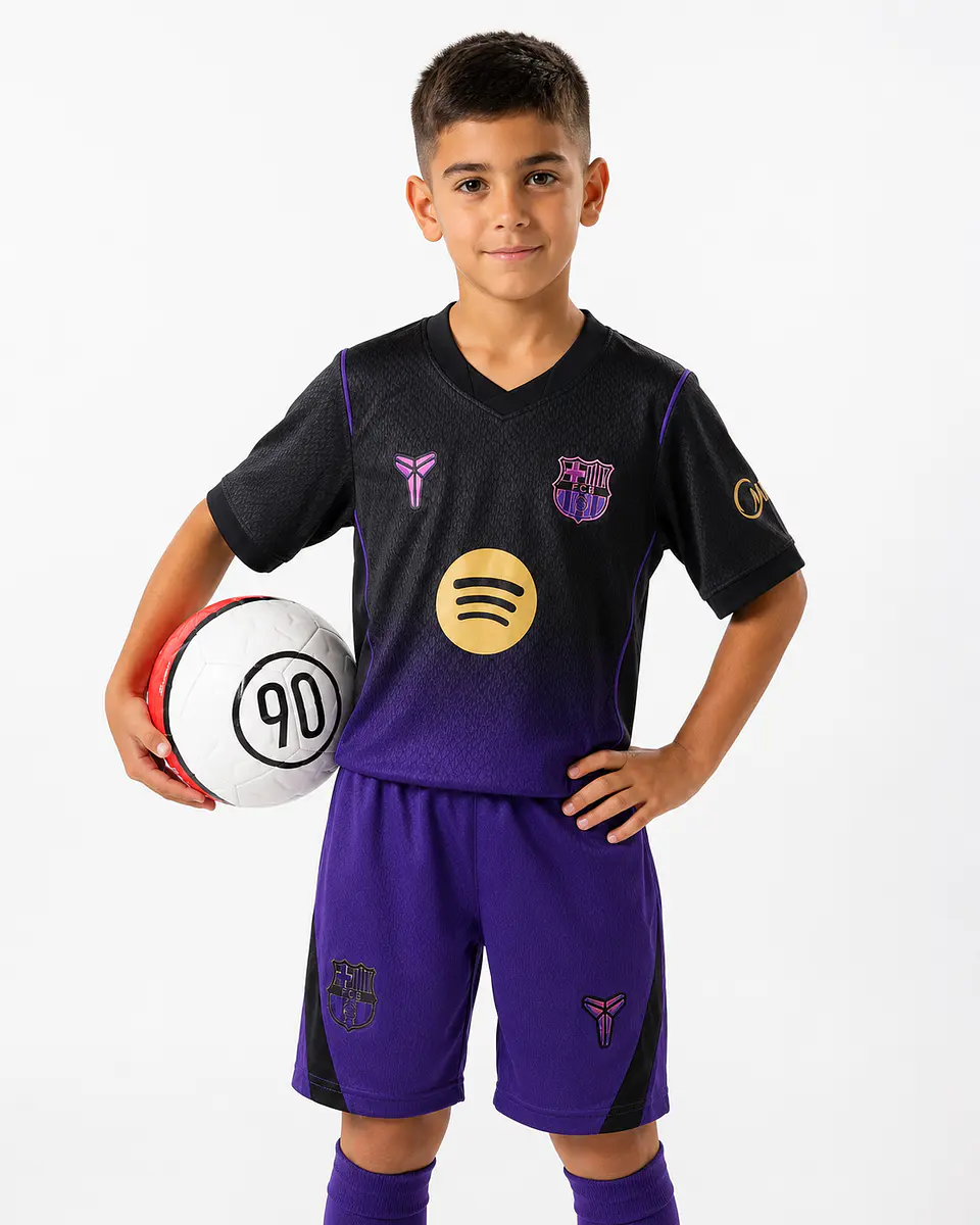 Conjunto Barcelona Alternativo Equipamento 2026-2027 1