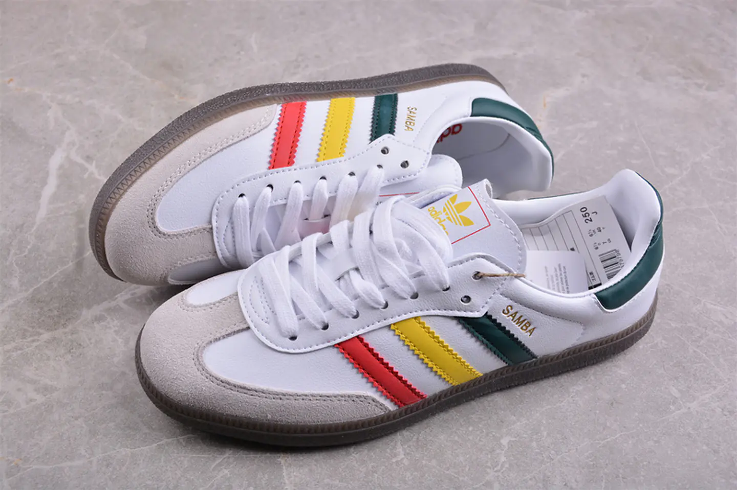 Adidas SAMBA OG ADIDAS SAMBA OG WHITE RASTA 2