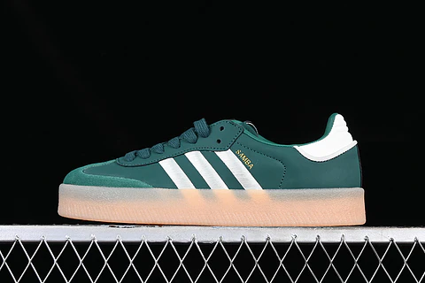 Adidas SAMBA VEGAN WHITE/GREEN/BROWN