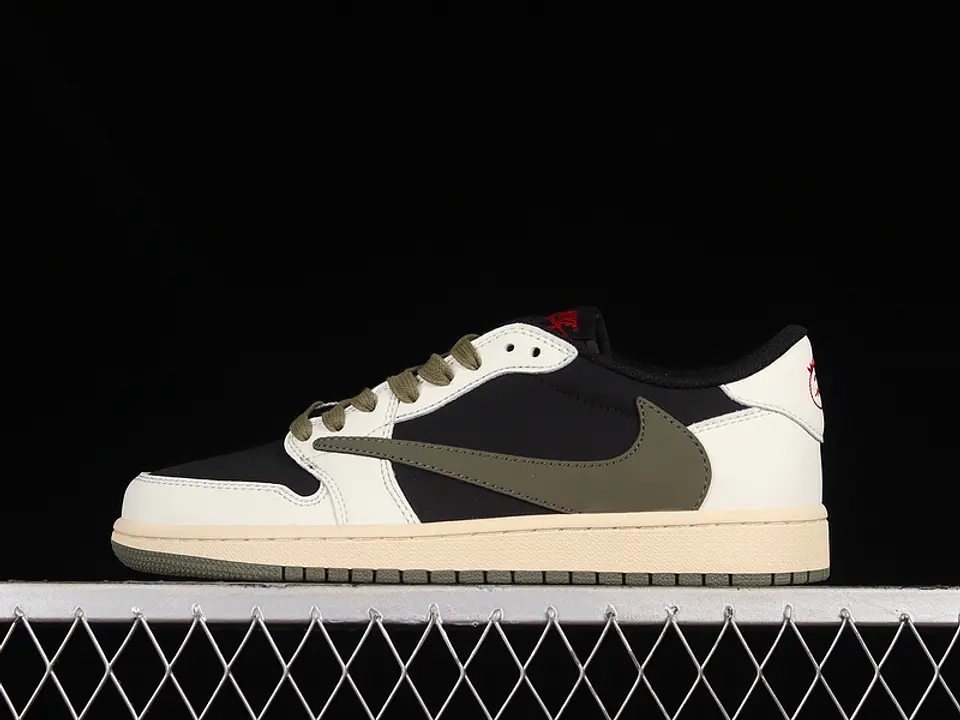Nike TRAVIS SCOTT X AIR JORDAN 1 RETRO LOW OG - OLIVE 1