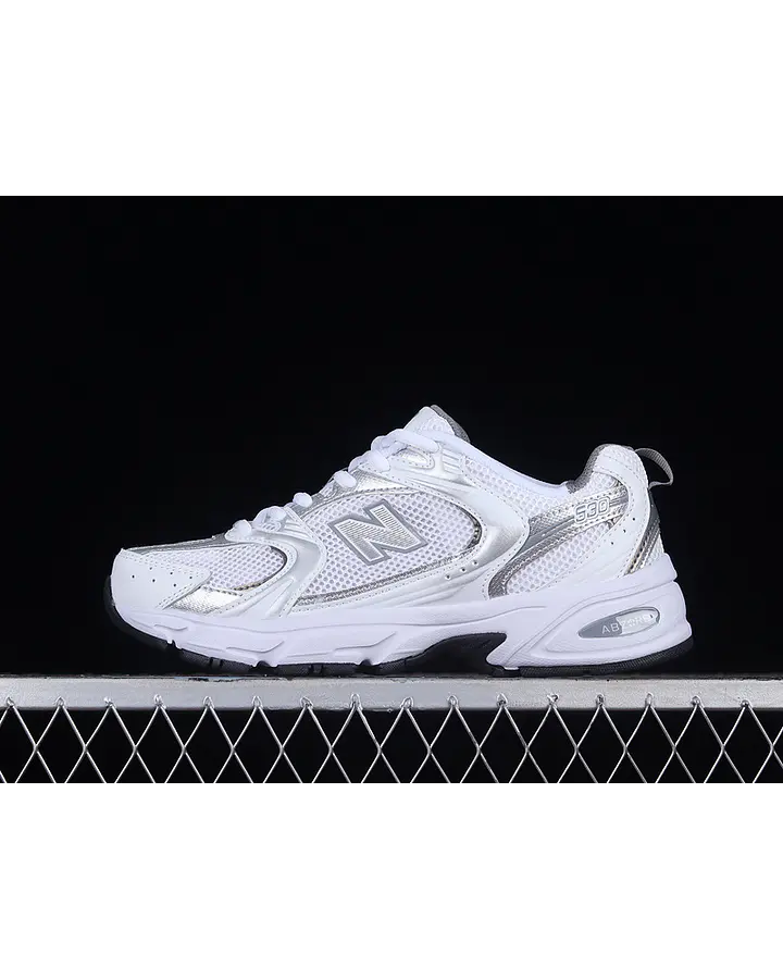  NEW BALANCE 530 WHITE/METALLIC SILVER 