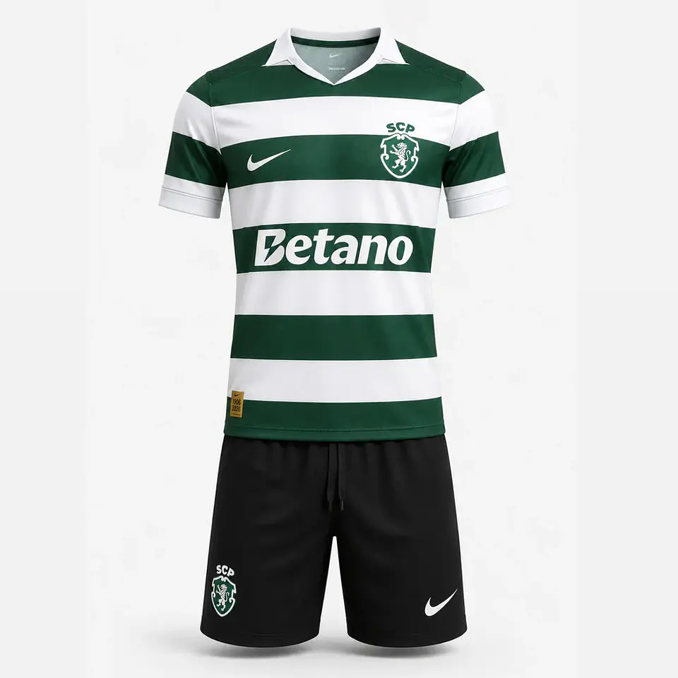 Conjunto Sporting CP Principal Equipamento 26-27 Criança 2