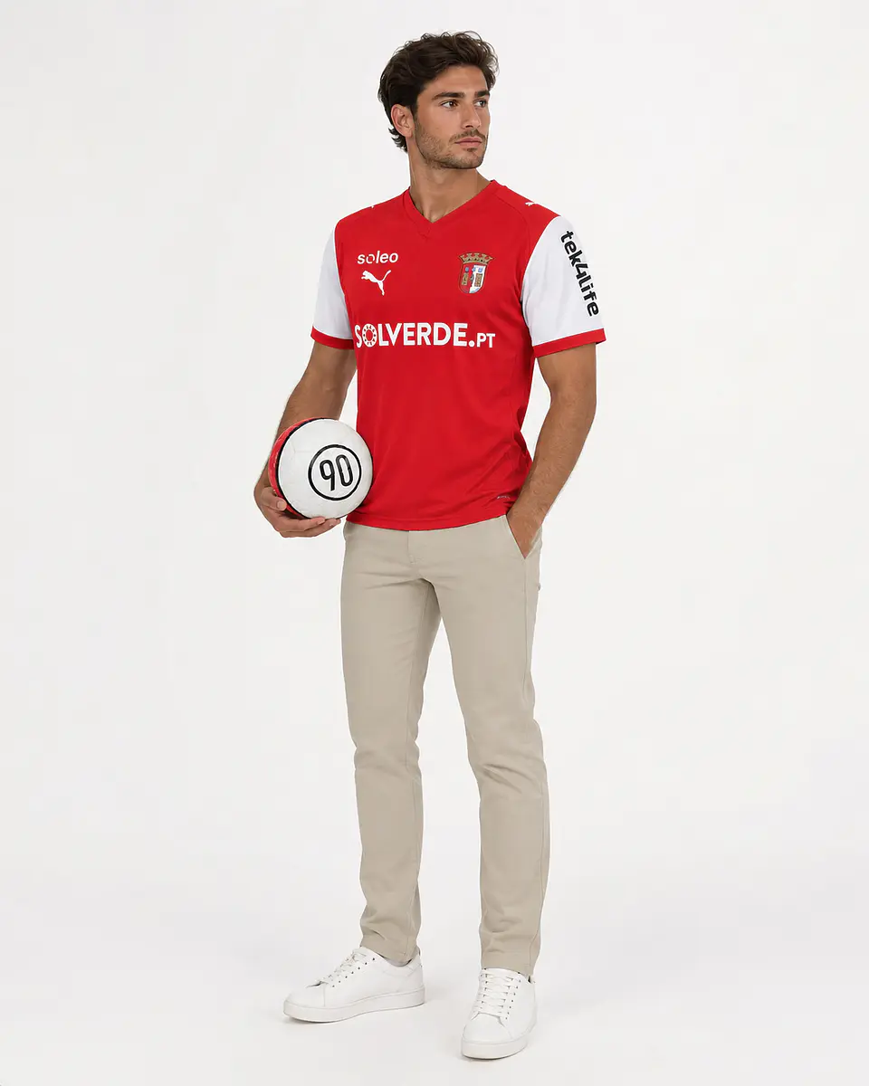 Camisola SC Braga Primeiro Equipamento 26/27  1