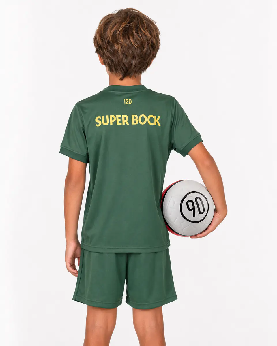 Conjunto Sporting CP Terceiro Equipamento 26-27 Criança 2