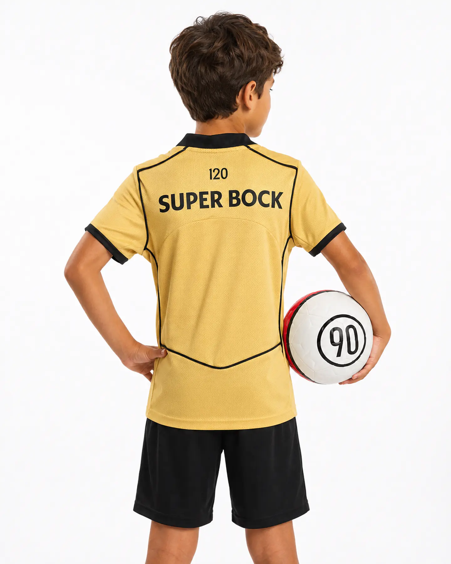 Conjunto Sporting CP Alternativo Equipamento 26-27 Criança  2