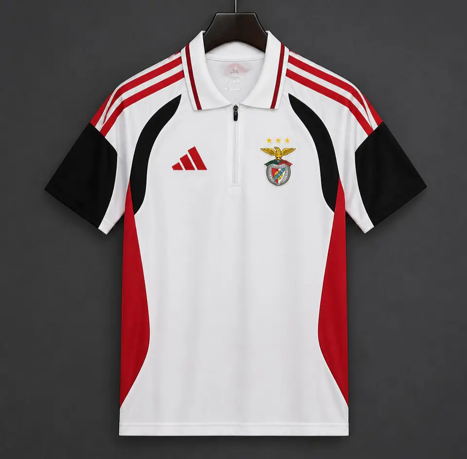 Polo SL Benfica Branco 26/27 3