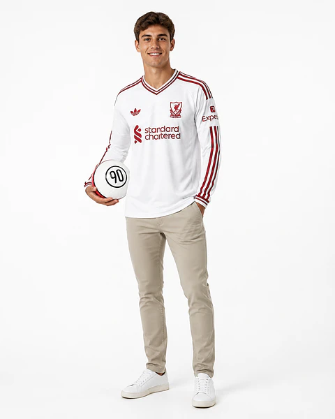 Liverpool - Camisola Alternativa 26/27 - Manga Comprida