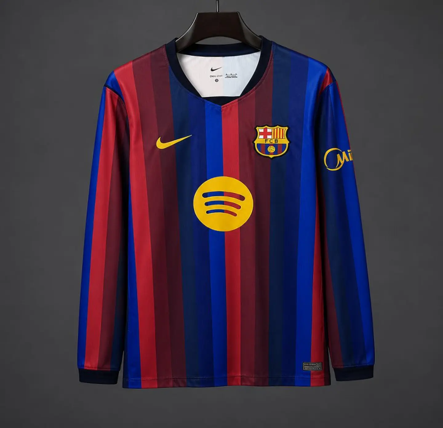 Camisola Barcelona Primeiro Equipamento 26/27 - Manga Comprida 3