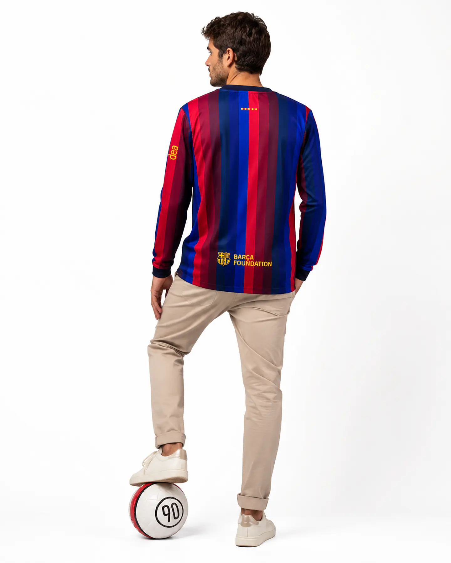 Camisola Barcelona Primeiro Equipamento 26/27 - Manga Comprida 2