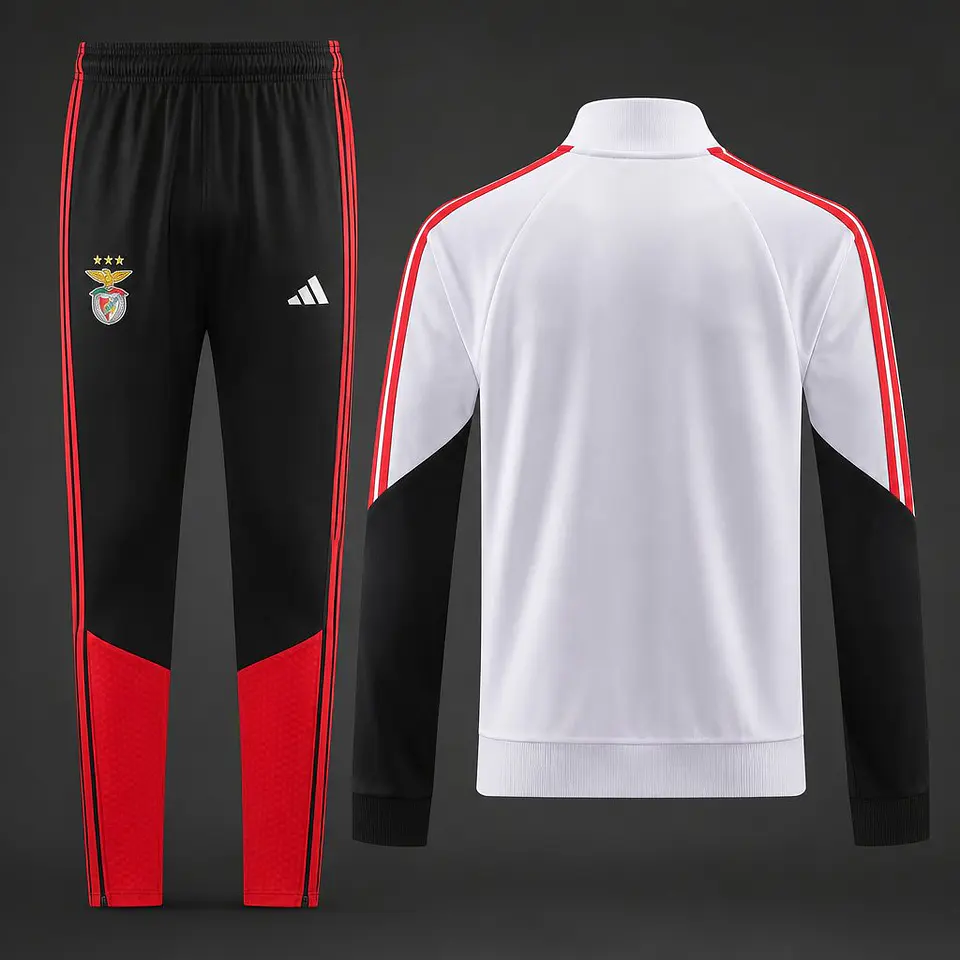 Conjunto Fato de Treino Benfica 2026/2027 - Branco 4