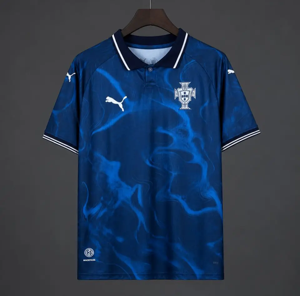 Camisola Portugal 2026 - Edição Especial Ondas Azul Marinho 2