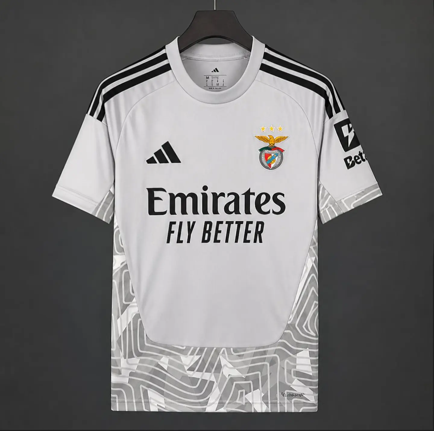 Camisola SL Benfica Guarda-Redes 26-27 - Cinzento 3