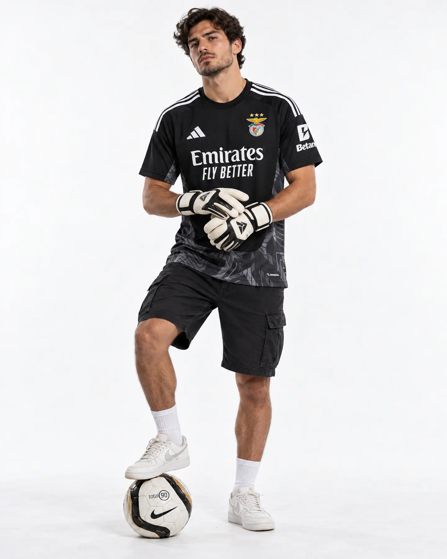 Camisola SL Benfica Guarda-Redes 26-27 - Preto 1