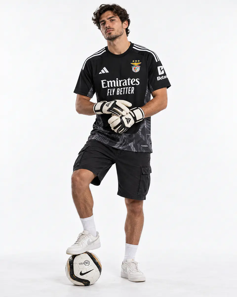 Camisola SL Benfica Guarda-Redes 26-27 - Preto 1
