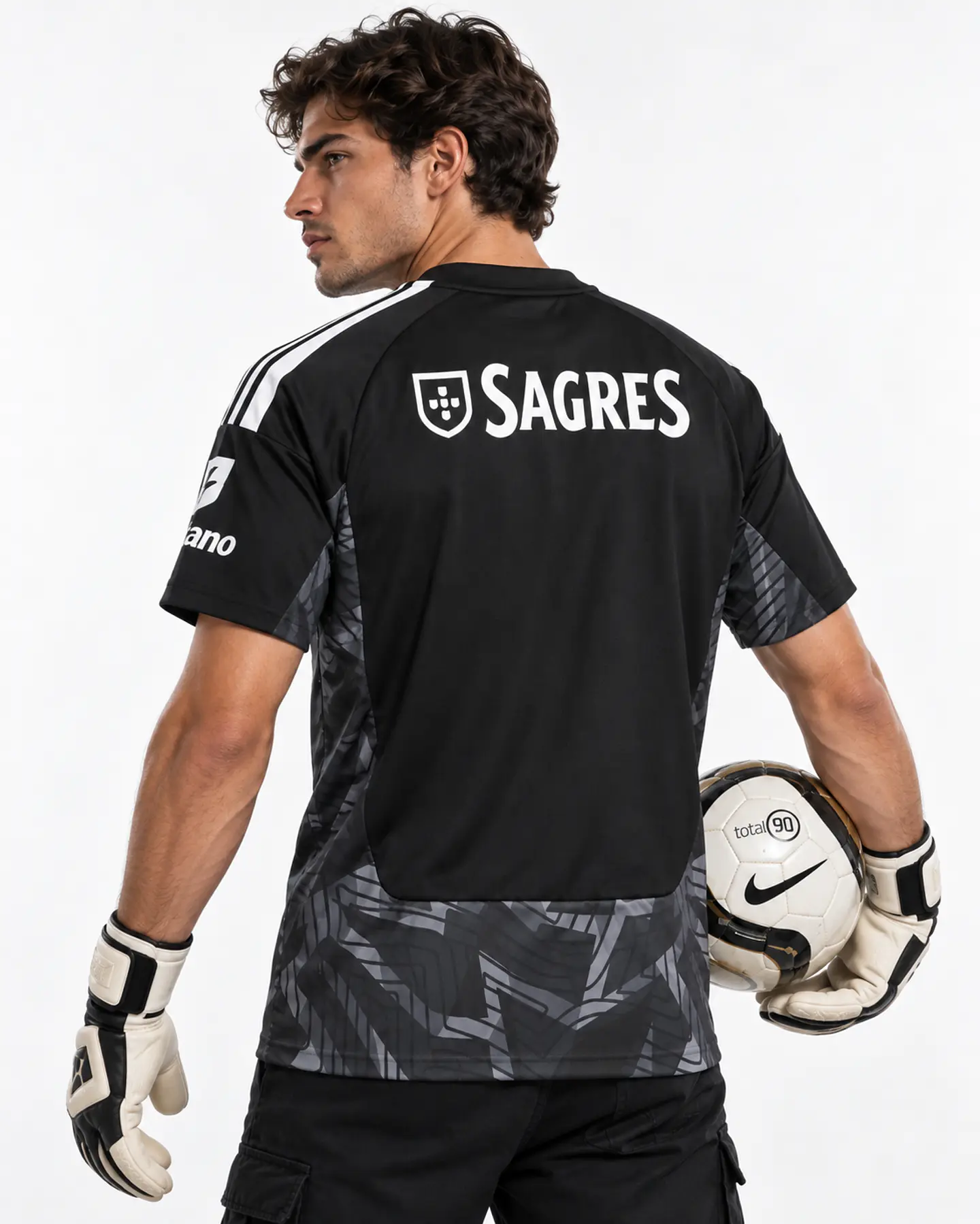 Camisola SL Benfica Guarda-Redes 26-27 - Preto 2