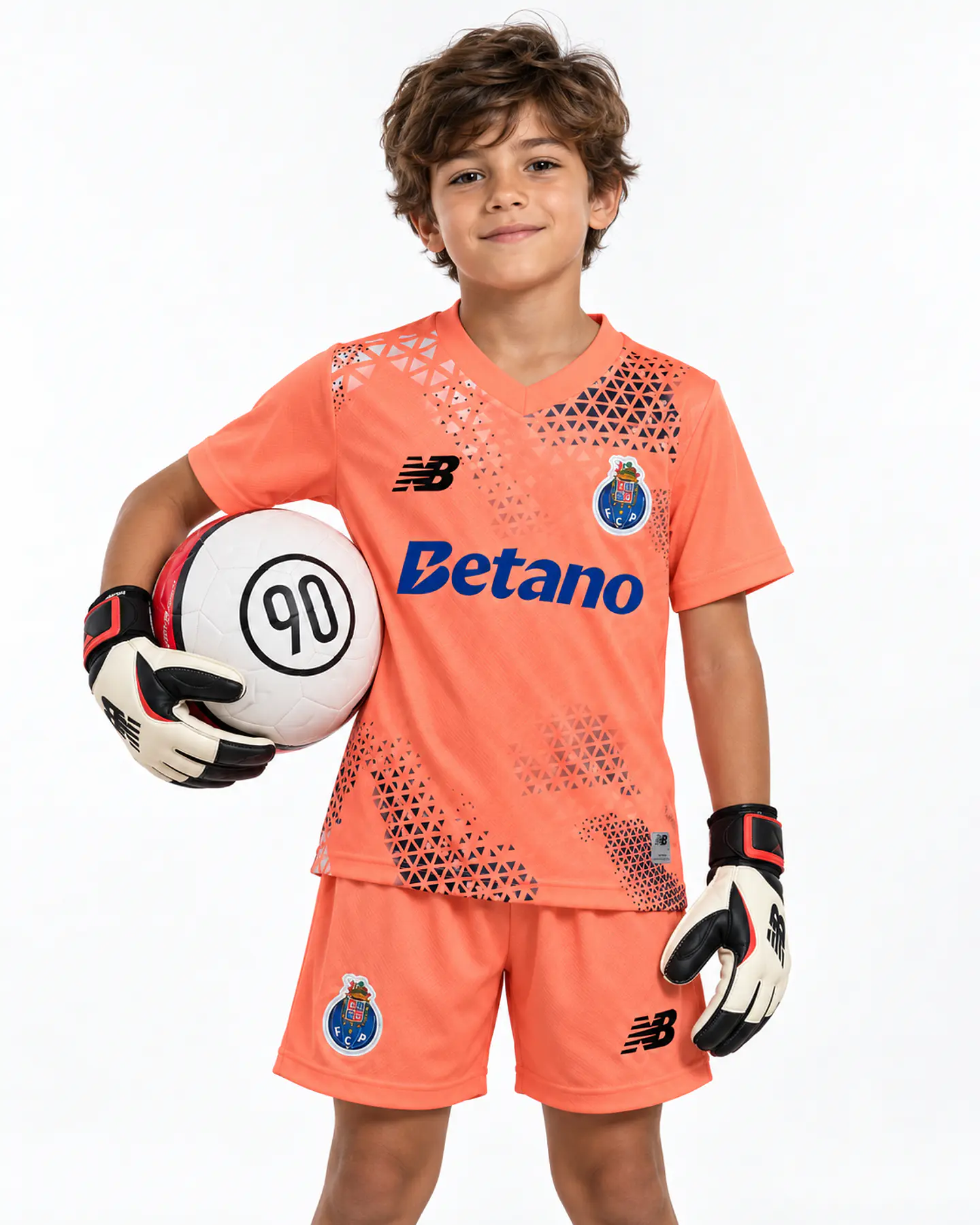 Conjunto Criança FC Porto Guarda Redes Equipamento 26/27 - Rosa 1