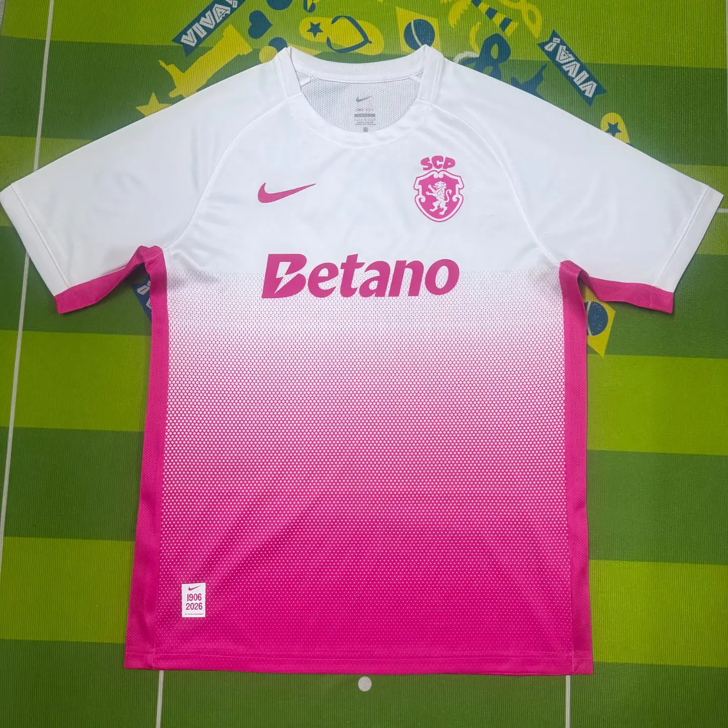 Camisola Sporting CP Equipamento Rosa 26/27 3