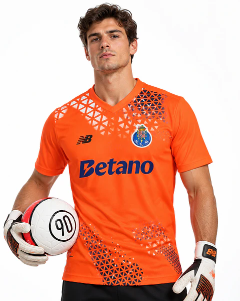 Camisola FC Porto Guarda-Redes 26/27 - Laranja