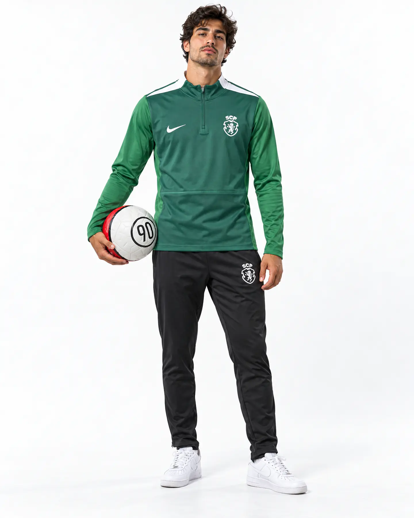 Conjunto Equipamento de Treino Sporting 2026/2027 - Verde 1