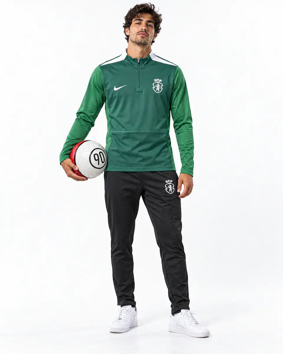 Conjunto Equipamento de Treino Sporting 2026/2027 - Verde 1