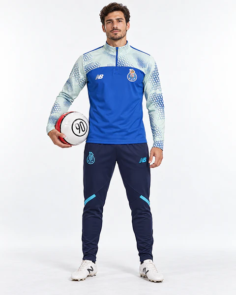 Conjunto Equipamento de Treino Porto 2026/2027- Azul e Branco
