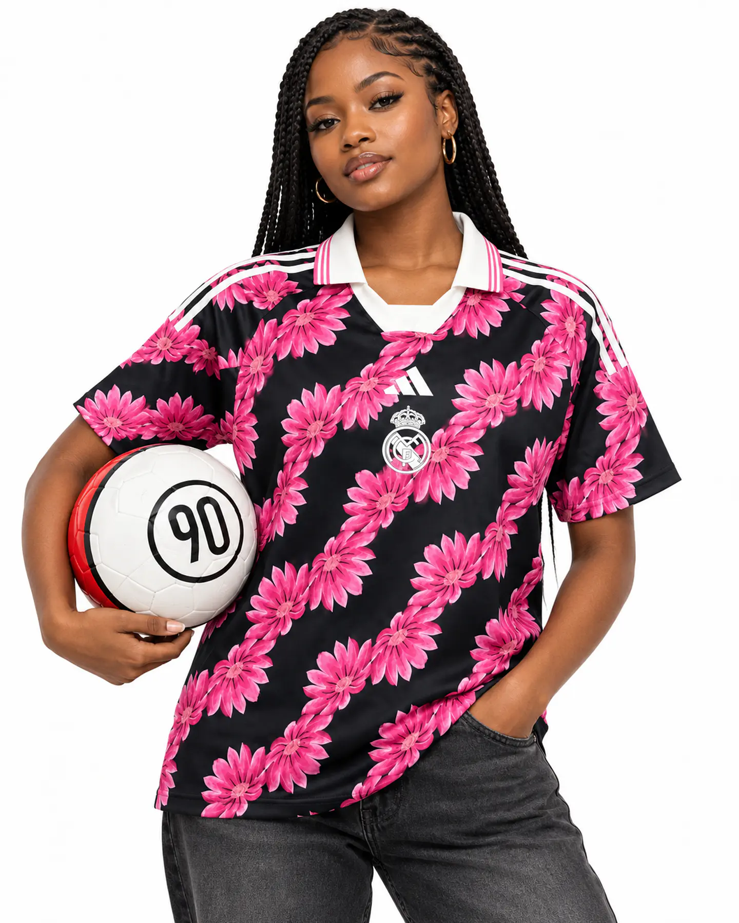 Camisola Real Madrid Edição Especial Rosa Equipamento 26/27 1