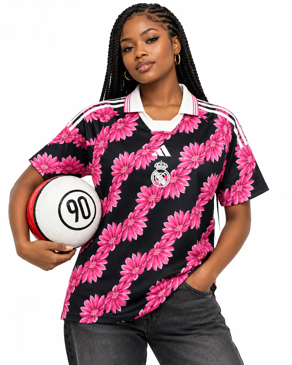 Camisola Real Madrid Edição Especial Rosa Equipamento 26/27 1