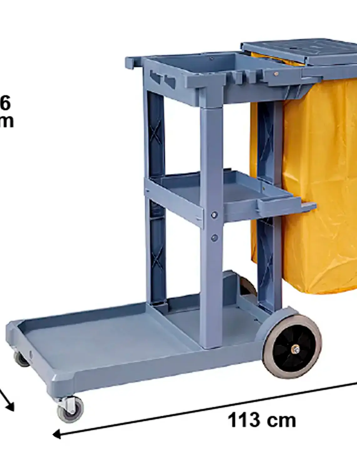 Carro De Aseo Janitor Con Bolsa/tapa Soin 2