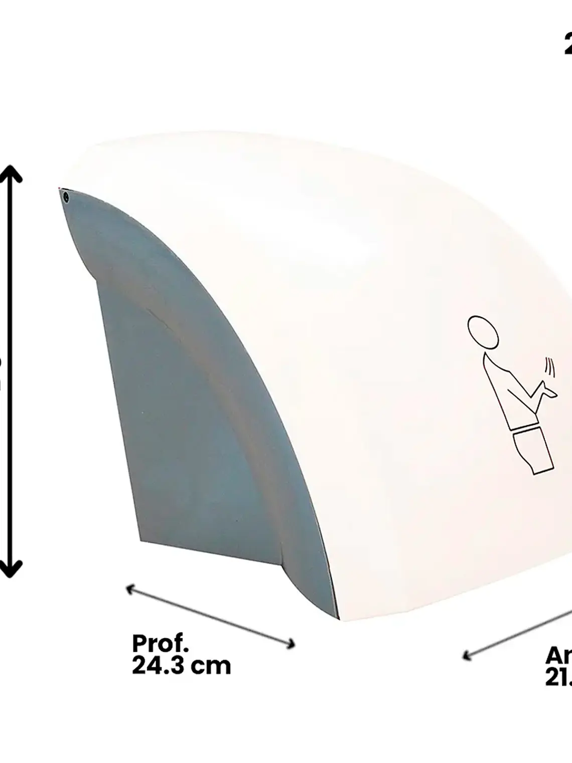 Secador De Manos 1600w 2