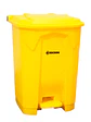 Basurero Plastico 50l Amarillo - Miniatura 1