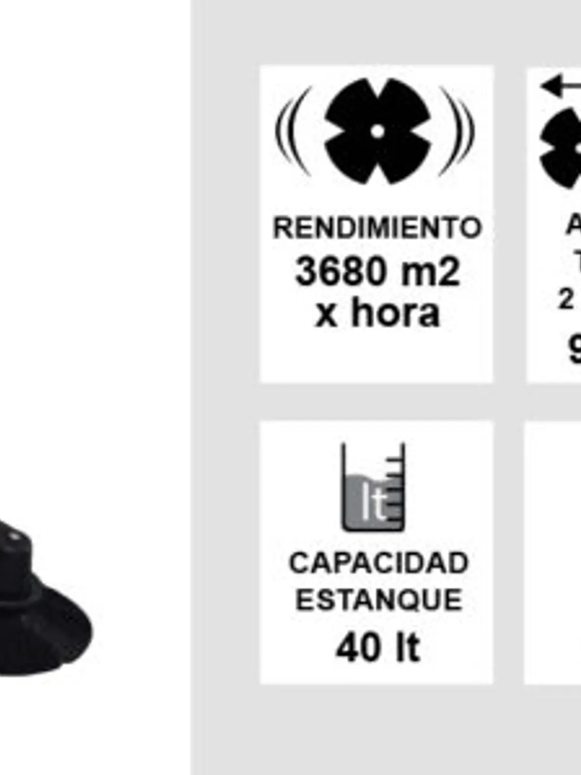 Barredora Manual Soin 40l Cepillo Cen 2