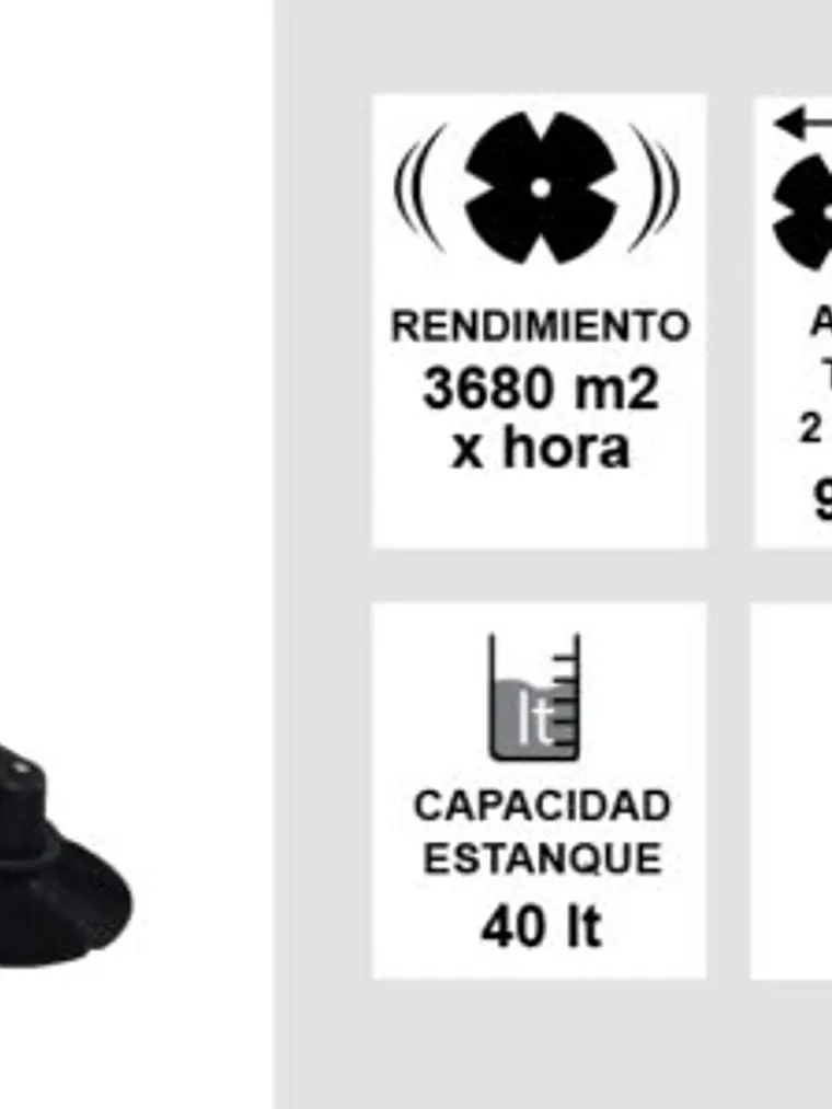 Barredora Manual Soin 40l Cepillo Cen 2