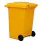 Contenedor De Basura 360l Amarillo - Miniatura 3