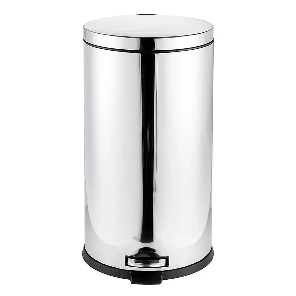 Basurero Acero Inox Soin 40l 1