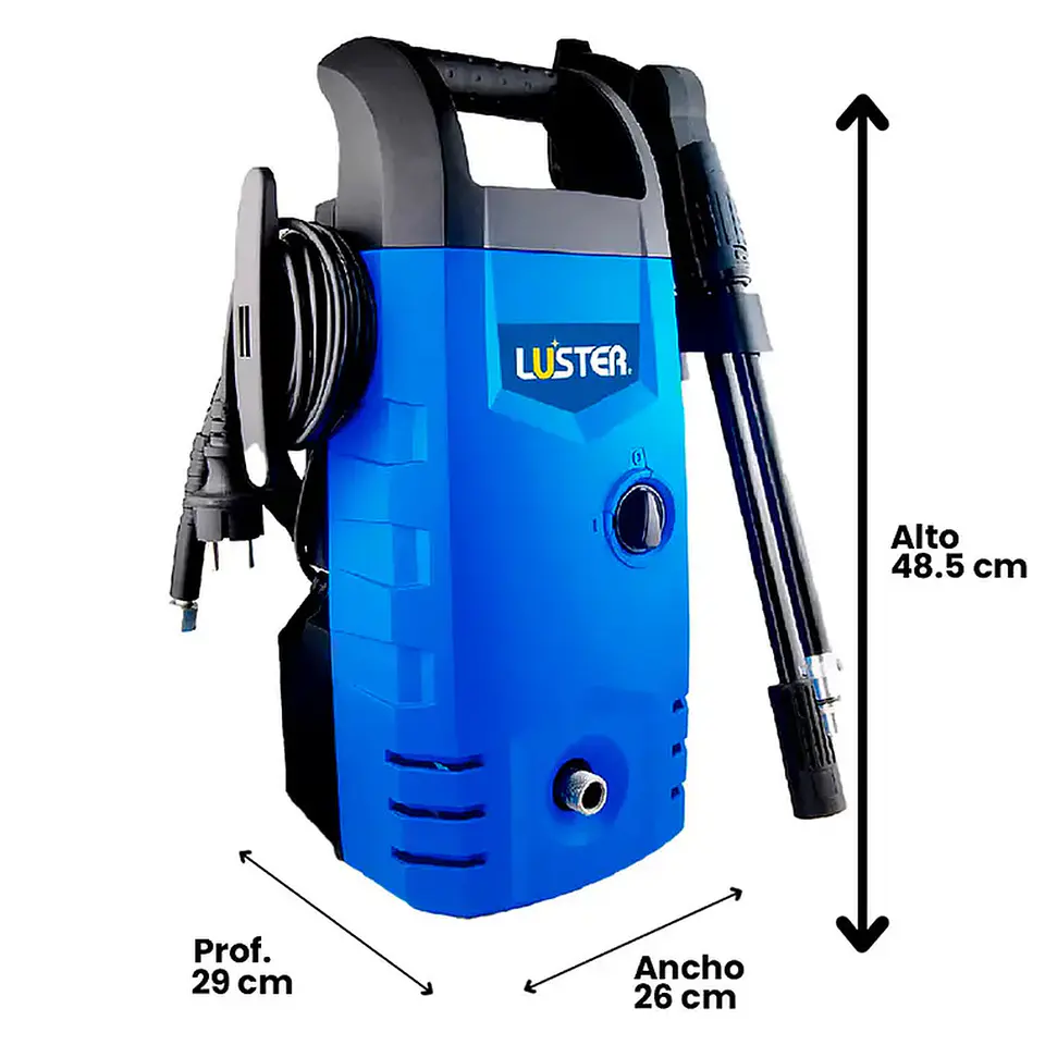 Hidrolavadora 1.4kw 70/105 Bar Luster 2