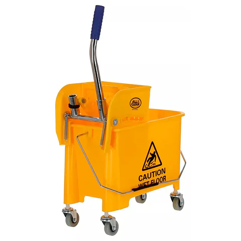 Carro Estrujador Amarillo 20l Luster
