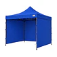 Toldo Plegable Azul 3x3 Con Lona - Miniatura 1