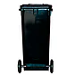 Contenedor De Basura 120l Gris - Miniatura 4
