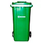 Contenedor De Basura 120l Verde - Miniatura 4