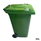 Contenedor De Basura 360l Verde - Miniatura 2